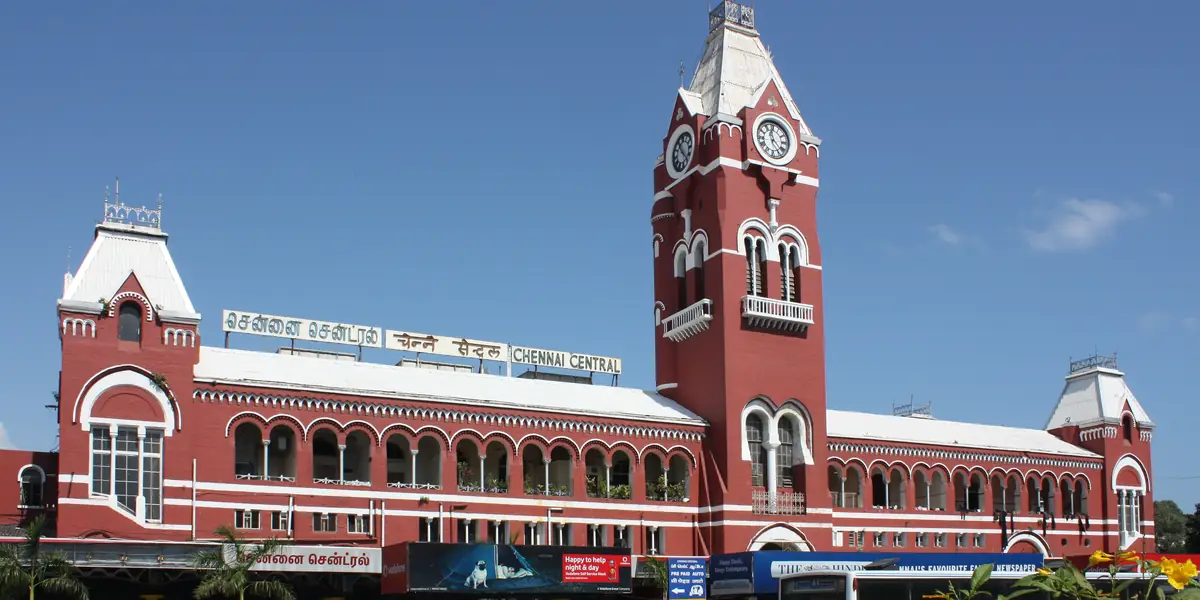 Chennai Central railway station building